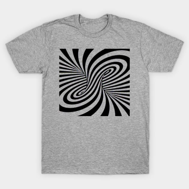 Optical Illusion T-Shirt by CatsandBats